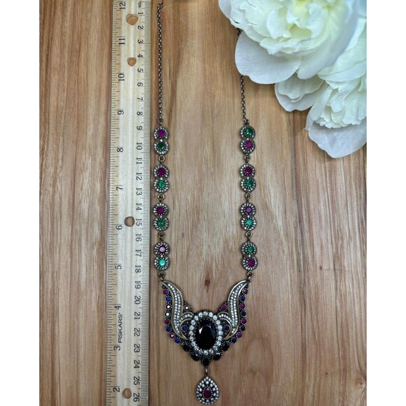 925 Sterling Silver Turkish Vintage Necklace for Women,NEW,Antique,HandmadeGift - Picture 5 of 6